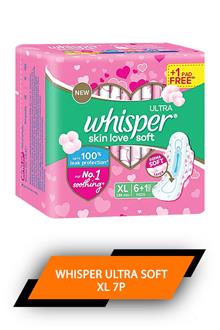 Whisper Ultra Soft Xl 6+1p